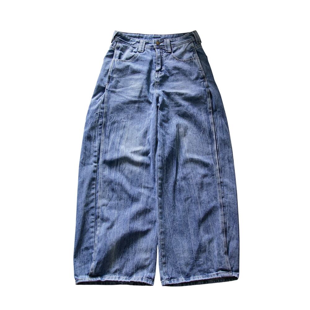 Baggy Y2K Retro Men's Wide-Leg workman Jeans size M - Picture 2 of 4
